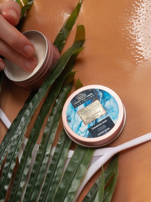 Массажная свеча  Гавайское лето - БиоМед - купить с доставкой в Мытищах