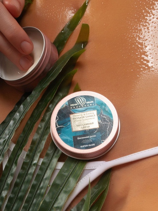 Массажная свеча  Весенняя роса - БиоМед - купить с доставкой в Мытищах