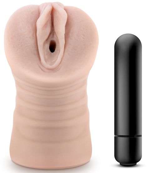 Телесный мастурбатор-вагина Rain - Blush Novelties - в Мытищах купить с доставкой