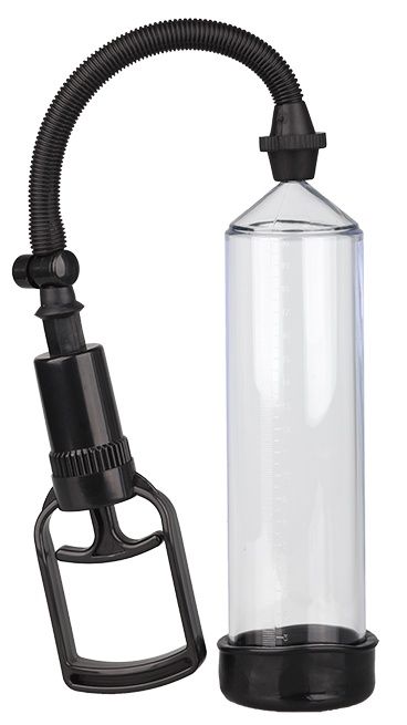 Прозрачная вакуумная помпа TRIGGER HANDLE PENIS PUMP - Dream Toys - в Мытищах купить с доставкой