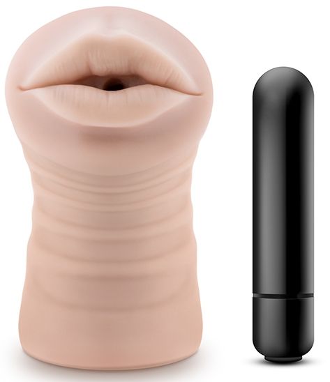 Телесный мастурбатор-ротик Skye - Blush Novelties - в Мытищах купить с доставкой