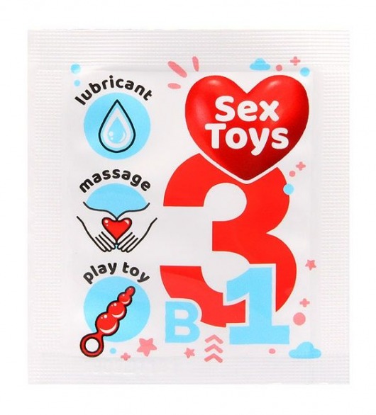 Гель-лубрикант на водной основе Sex Toys - 4 гр. - Биоритм - купить с доставкой в Мытищах