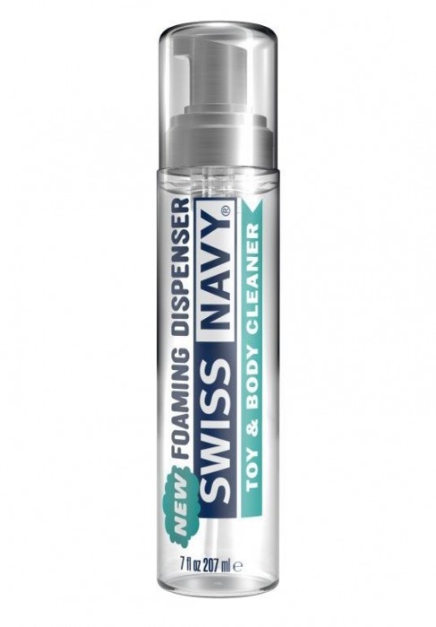 Очищающая пенка для игрушек и тела Swiss Navy Toy   Body Cleaner Foamer - 207 мл. - Swiss navy - купить с доставкой в Мытищах
