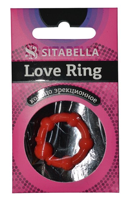 Эрекционное кольцо из киберкожи со стимулирующими бусинами - Sitabella - в Мытищах купить с доставкой
