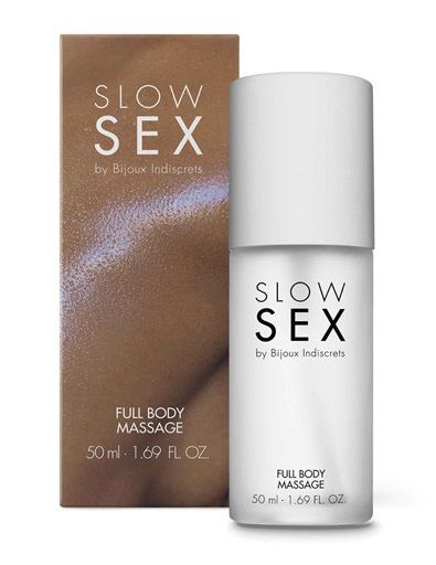 Массажный гель Slow Sex Full Body Massage - 50 мл. - Bijoux Indiscrets - купить с доставкой в Мытищах
