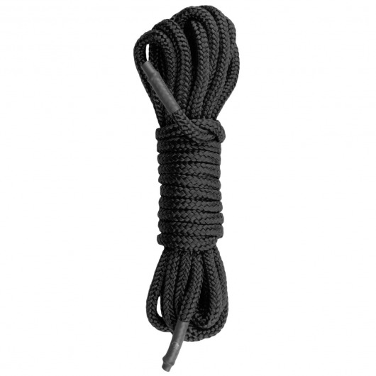 Черная веревка для бондажа Easytoys Bondage Rope - 5 м. - Easy toys - купить с доставкой в Мытищах