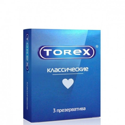 Гладкие презервативы Torex  Классические  - 3 шт. - Torex - купить с доставкой в Мытищах