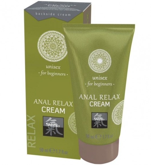 Анальный крем Anal Relax Cream - 50 мл. - Shiatsu - купить с доставкой в Мытищах