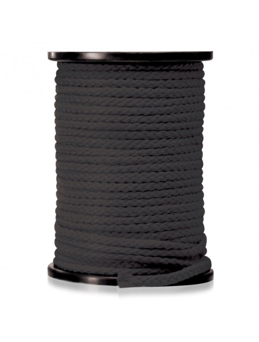 Черная веревка для связывания Bondage Rope - 60,9 м. - Pipedream - купить с доставкой в Мытищах