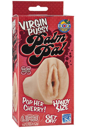 Мастурбатор-вагина Virgin Pussy ULTRASKYN Palm Pal - Doc Johnson - в Мытищах купить с доставкой