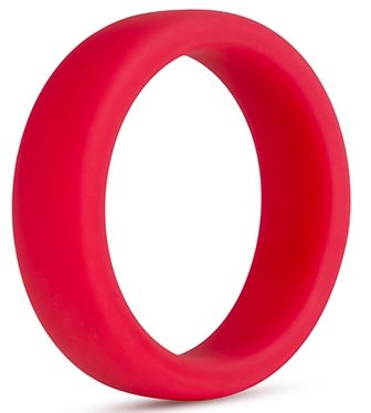 Красное эрекционное кольцо Silicone Go Pro Cock Ring - Blush Novelties - в Мытищах купить с доставкой