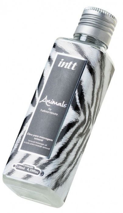 Массажное масло ANIMALS by Fatima Moura с возбуждающим эффектом - 130 мл. - INTT - купить с доставкой в Мытищах