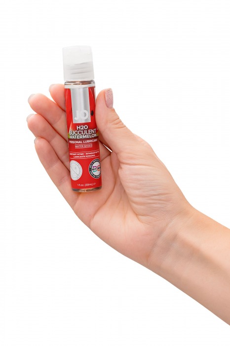 Лубрикант с ароматом арбуза JO Flavored Watermelon - 30 мл. - System JO - купить с доставкой в Мытищах