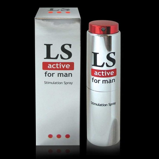 Спрей-стимулятор для мужчин Lovespray Active Man - 18 мл. - Биоритм - купить с доставкой в Мытищах