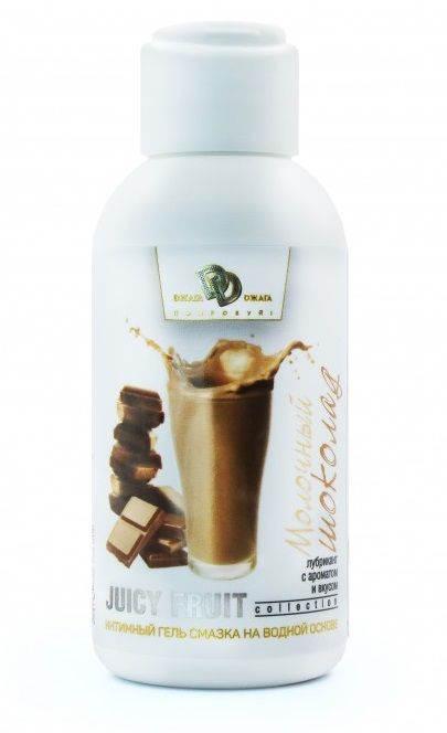 Интимный гель-смазка JUICY FRUIT с ароматом молочного шоколада - 100 мл. - БиоМед - купить с доставкой в Мытищах