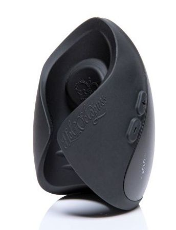 Черный инновационный мужской вибратор PULSE SOLO ESSENTIAL - Hot Octopuss - в Мытищах купить с доставкой