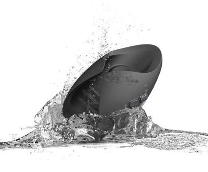 Темно-серый инновационный мужской осциллятор PULSE SOLO LUX с пультом ДУ - Hot Octopuss - в Мытищах купить с доставкой