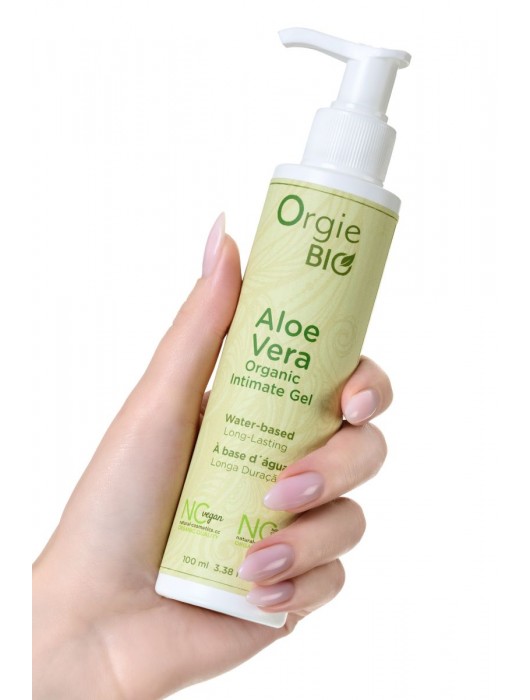 Органический интимный гель ORGIE Bio Aloe Vera с экстрактом алоэ вера - 100 мл. - ORGIE - купить с доставкой в Мытищах