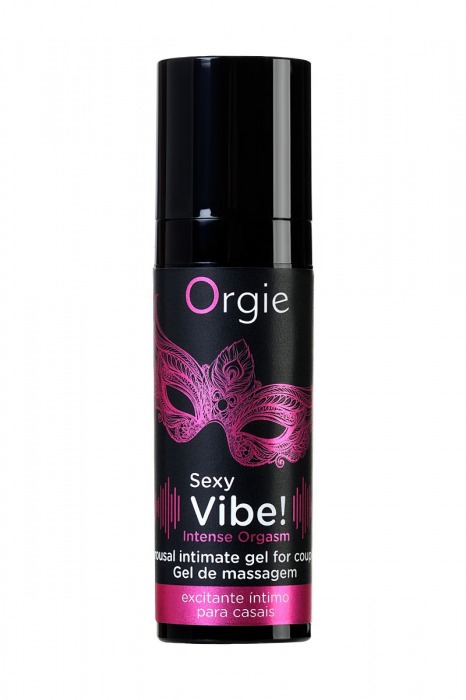Гель для массажа ORGIE Sexy Vibe Intense Orgasm - 15 мл. - ORGIE - купить с доставкой в Мытищах
