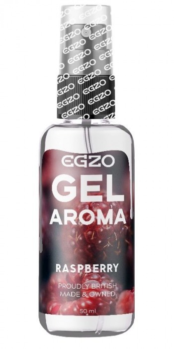 Интимный лубрикант EGZO AROMA с ароматом малины - 50 мл. - EGZO - купить с доставкой в Мытищах
