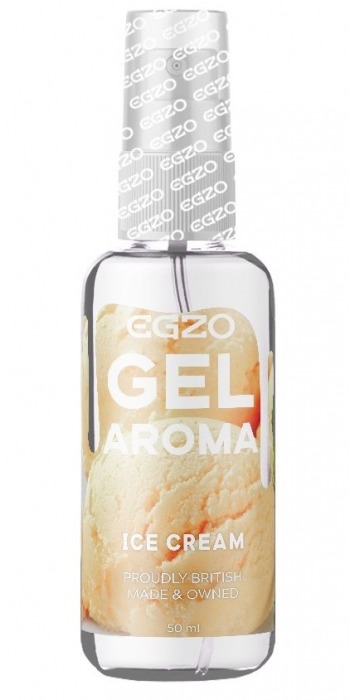 Интимный лубрикант EGZO AROMA с ароматом мороженого - 50 мл. - EGZO - купить с доставкой в Мытищах