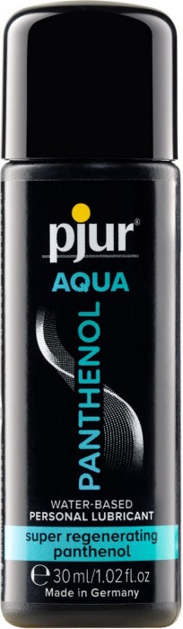 Лубрикант на водной основе с пантенолом pjur AQUA Panthenol - 30 мл. - Pjur - купить с доставкой в Мытищах