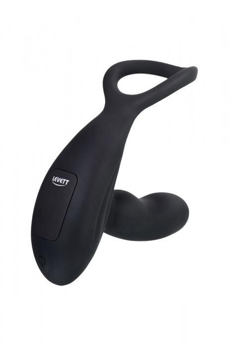 Черный стимулятор простаты Maud с вибрацией - Levett - в Мытищах купить с доставкой