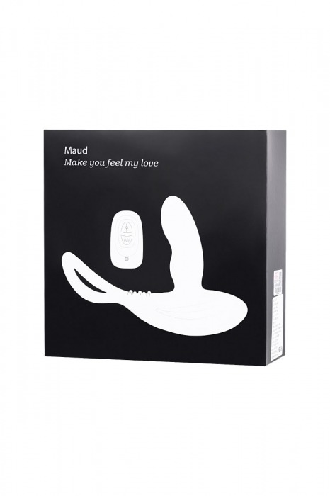 Черный стимулятор простаты Maud с вибрацией - Levett - в Мытищах купить с доставкой