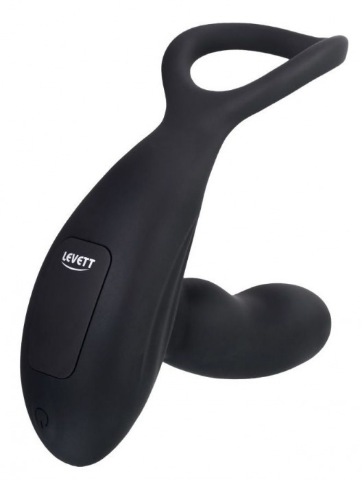 Черный стимулятор простаты Maud с вибрацией - Levett - в Мытищах купить с доставкой
