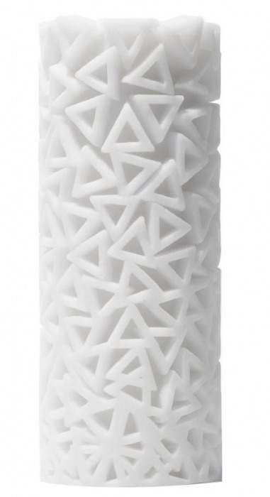 Белый 3D мастурбатор PILE - Tenga - в Мытищах купить с доставкой