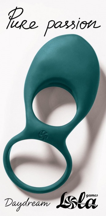 Зеленое эрекционное виброкольцо Daydream - Lola Games - в Мытищах купить с доставкой