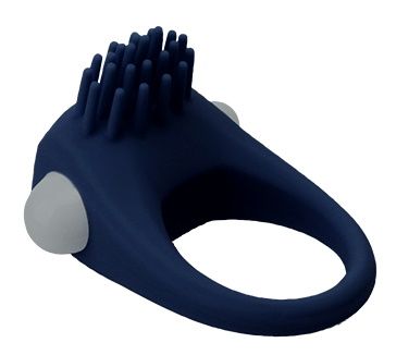 Синее эрекционное виброкольцо STIMU RING - Dream Toys - в Мытищах купить с доставкой