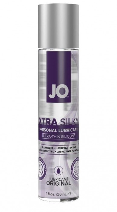 Лубрикант на силиконовой основе JO Xtra Silky - 30 мл. - System JO - купить с доставкой в Мытищах