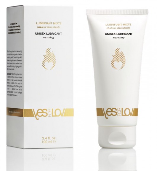 Лубрикант на водной основе с согревающим эффектом Warming Unisex Lubricant - 100 мл. - YESforLOV - купить с доставкой в Мытищах