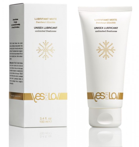 Лубрикант на водной основе с охлаждающим эффектом Unlimited Freshness Unisex Lubricant - 100 мл. - YESforLOV - купить с доставкой в Мытищах