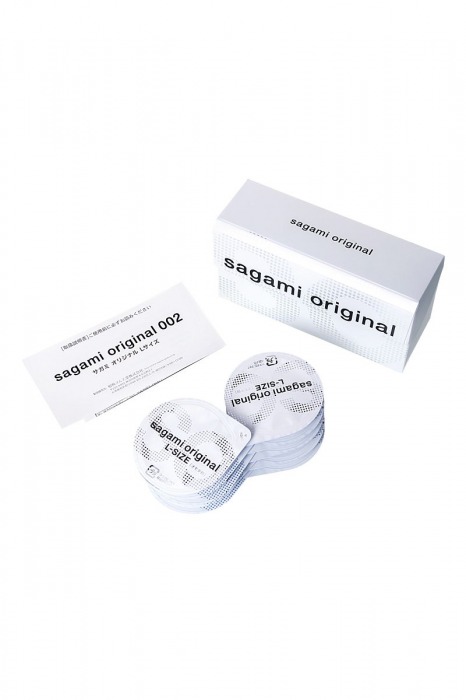 Презервативы Sagami Original 0.02 L-size увеличенного размера - 10 шт. - Sagami - купить с доставкой в Мытищах