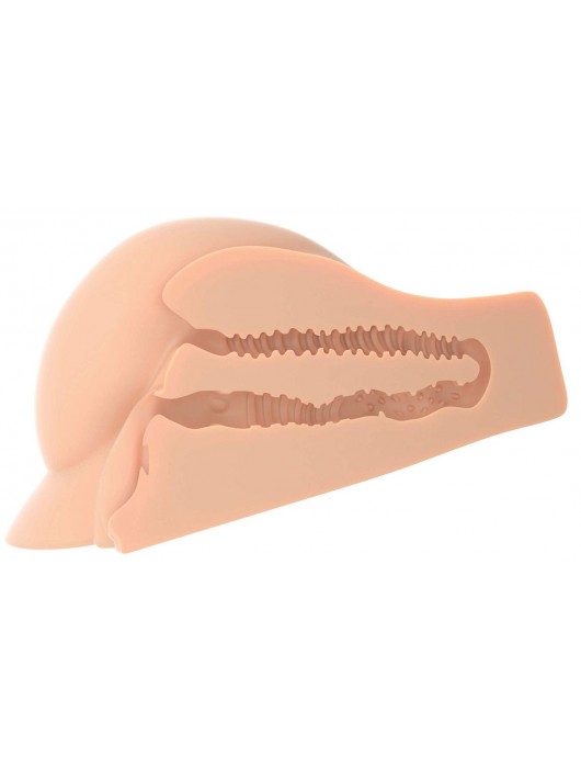 Телесный мастурбатор-полуторс Perfect Ass Masturbator - Pipedream - в Мытищах купить с доставкой