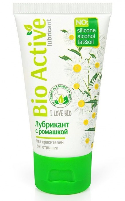 Гель-лубрикант на водной основе Bio Active - 50 гр. - Биоритм - купить с доставкой в Мытищах