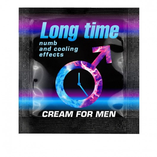 Крем для мужчин Long Time - 1,5 гр. - Биоритм - купить с доставкой в Мытищах