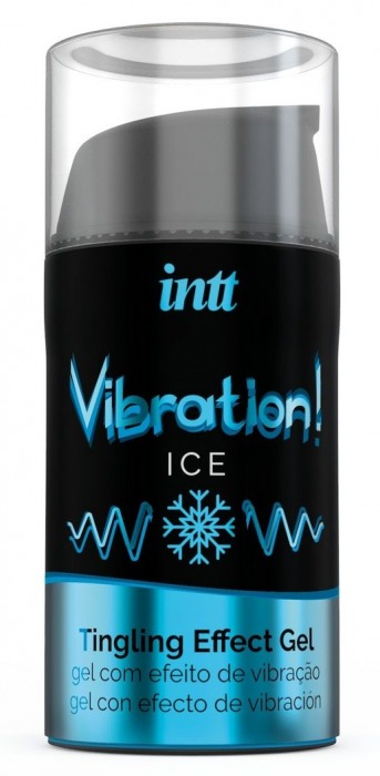 Жидкий интимный гель с эффектом вибрации Vibration! Ice - 15 мл. - INTT - купить с доставкой в Мытищах