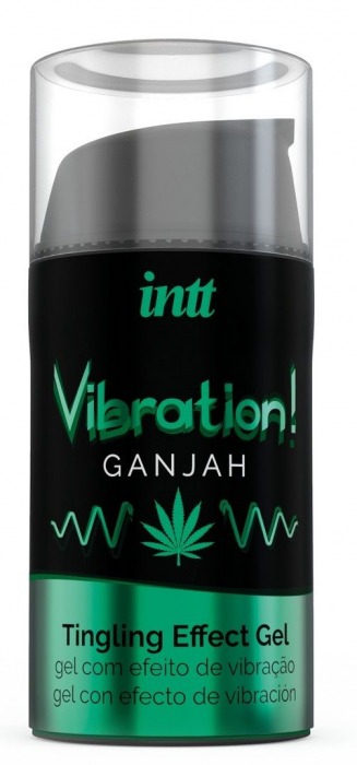 Жидкий интимный гель с эффектом вибрации Vibration! Ganjah - 15 мл. - INTT - купить с доставкой в Мытищах