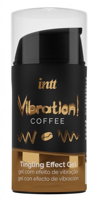 Жидкий интимный гель с эффектом вибрации Vibration! Coffee - 15 мл. - INTT - купить с доставкой в Мытищах