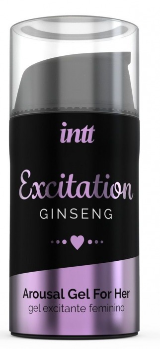 Женский возбуждающий интимный гель Excitation Ginseng - 15 мл. - INTT - купить с доставкой в Мытищах