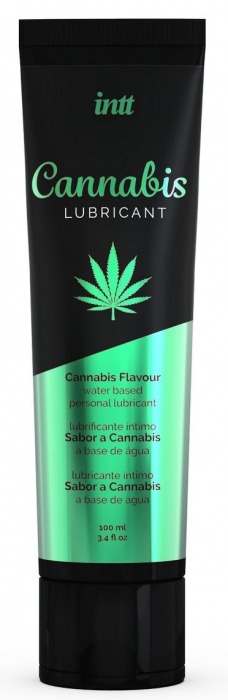 Интимный гель на водной основе Cannabis Lubricant - 100 мл. - INTT - купить с доставкой в Мытищах