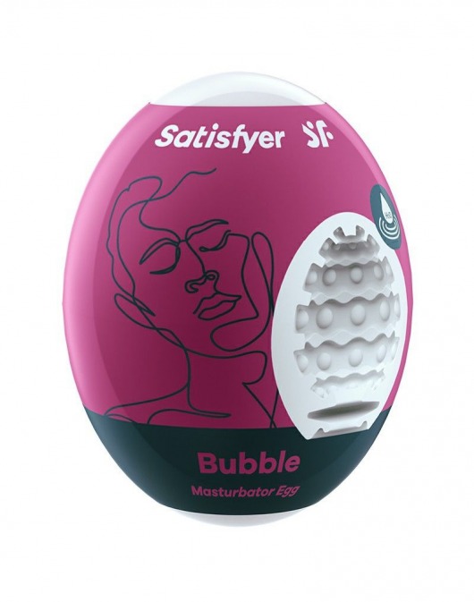 Мастурбатор-яйцо Satisfyer Bubble Mini Masturbator - Satisfyer - в Мытищах купить с доставкой