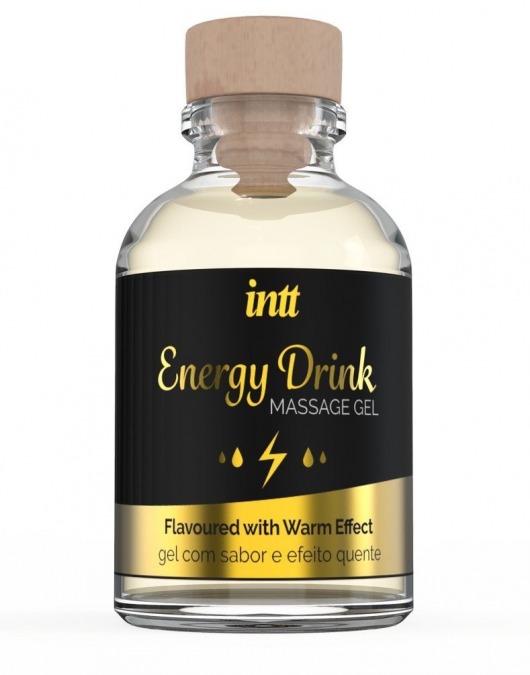 Массажный гель с согревающим эффектом Energy Drink - 30 мл. - INTT - купить с доставкой в Мытищах