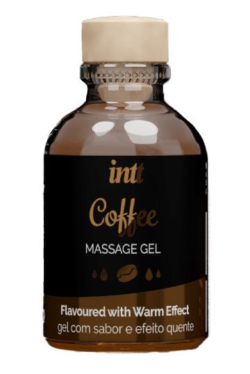 Массажный гель с согревающим эффектом Coffee - 30 мл. - INTT - купить с доставкой в Мытищах