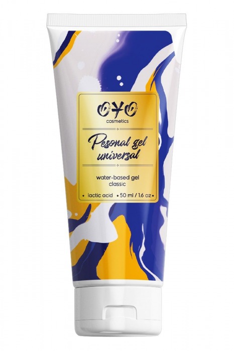 Интимная смазка на водной основе OYO Personal Gel Universal - 50 мл. - OYO - купить с доставкой в Мытищах