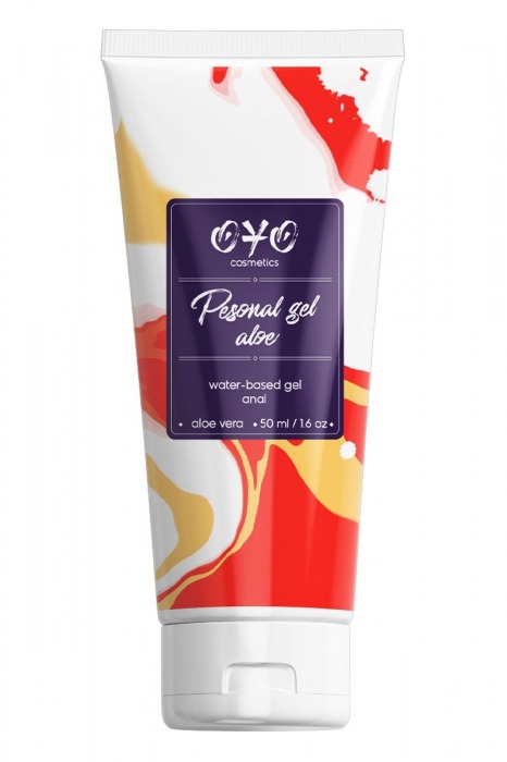 Анальная смазка на водной основе OYO Personal Gel Aloe - 50 мл. - OYO - купить с доставкой в Мытищах