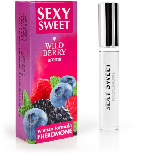 Парфюм для тела с феромонами Sexy Sweet с ароматом лесных ягод - 10 мл. -  - Магазин феромонов в Мытищах